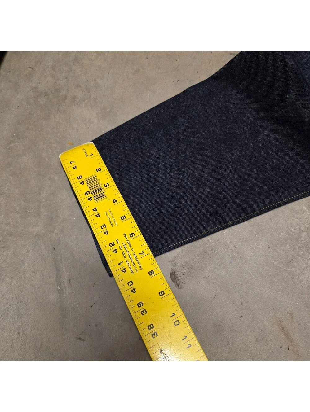 Hiroshi KATO The Pen Slim In Black Raw 14oz Japanese Selvedge Jeans Men’s 34x33